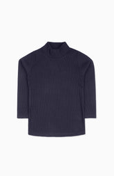 Basic Navy Highneck